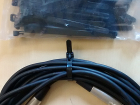 ReUsable Audio Cable Zip Ties